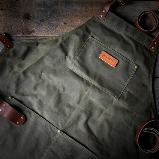 Waxed Canvas Utility Apron
