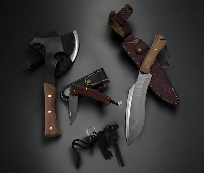 Forged Camp Knife Set