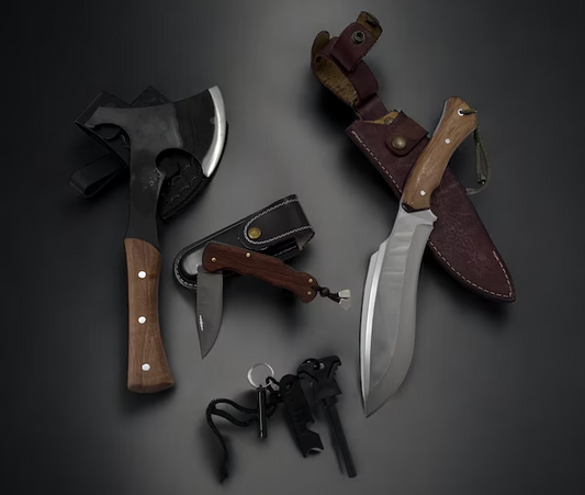 Forged Camp Knife Set