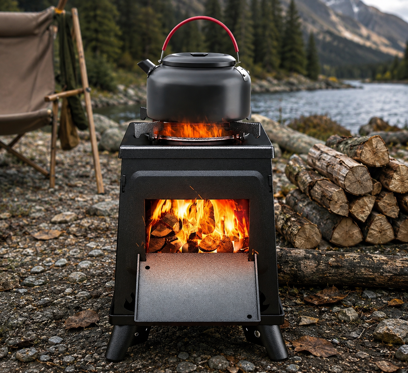 Compact Camping Oven