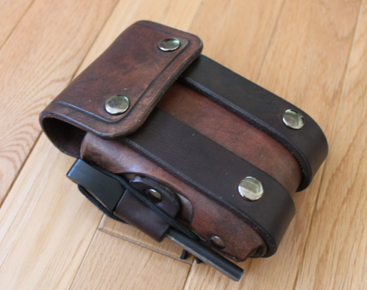 Leather Firestarter Pouch