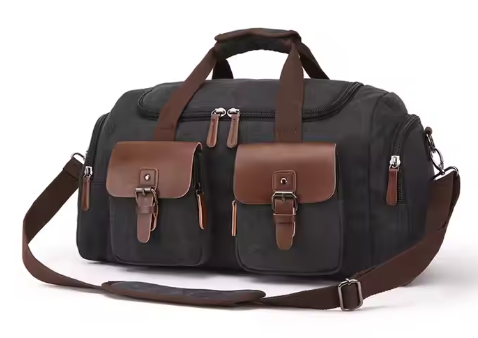 Waxed Canvas Duffle Bag
