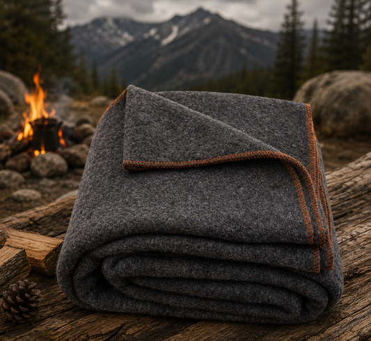Campfire Throw Blanket